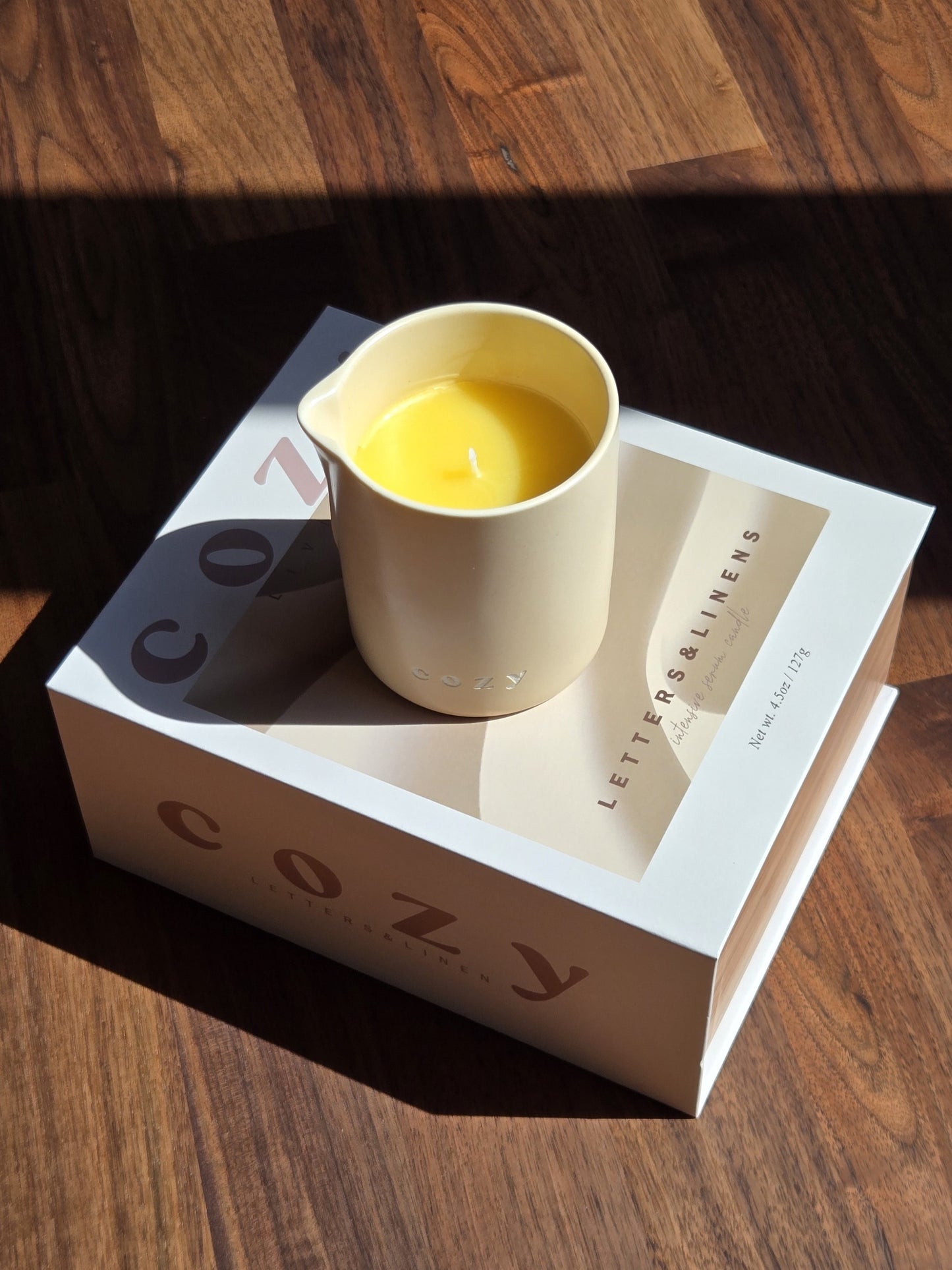 Letters & Linens Intense Serum Candle